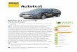 Autotest - ADAC: Allgemeiner Deutscher Automobil-Club · BMW X1 sDrive18i Advantage ... großflächig verkleidet, der Motor von unten geschlossen und der Korrosionsschutz großflächig