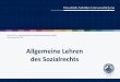Prof. Dr. Dr. h.c. Eberhard Eichenhofer, … · 2018-06-06 · Kodifikation des Sozialrechts in SGB (I, IV, V, VI, VIII, X) ... (Art. 3 III EUV) ... • Art. 145 – 161 AEUV Harmonisierung