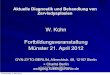 W. Kühn Münster 21. April 2012 - dysplasiepraxen … Diagn-u… · AQUA Institut zur Konisation 2010 ... Messung von Länge, Dicke und Zirkumferenz des Donnerstag, 3. Mai 2012
