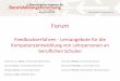Forum - bbfk.at · seit 2004 Strategie in der Sektion Berufsbildung ... (Leitbild, Qualitätszielematrix, BZG, Q-Bericht etc.) sowie Vereinbarung von bundesweiten