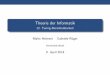 Theorie der Informatik - Turing-Berechenbarkeitai.cs.unibas.ch/_files/teaching/fs14/theo/slides/theo12.pdf · Berechnungen Wiederholung: Turingmaschinen Turing-berechenbare Funktionen