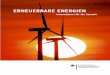 ERNEUERBARE ENERGIEN Innovationen für die Zukunft · Erneuerbare Energien – Garanten für eine zukunftsfähige Energieversorgung 18 Windenergie 23 Windenergie – stark im Aufwind