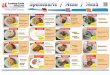Bratwurst Hähnchen-Nuggets Backfisch Fitness Salat 2016-.pdf · con bacon mit Kartoffelsalat u. Remoulade Spaghetti Bolognese Strudel de verduras Vegetable strudel Espagueti bolognese