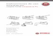 Instrucciones de uso - stoll-germany.com€¦ · añadidas y los equipamientos que están específicamente adaptados al tractor. Manual de operación del cargador frontal ... circuito