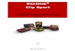 Clip+UM809-DEU SanDisk Clip Sportdownloads.sandisk.com/downloads/um/clipsport-um-de.pdf · Sicherheitshinweise, Reinigung und Bedienungsanleitung 5 Optionen des Hauptmenüs: Sechs