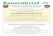 Bauernbrief - Der Bauernverband Schleswig-Holstein · 2 3 IMPRESSUM Herausgeber und Verlag: Bauernverband Schleswig-Holstein e.V. Kreisbauernverbände Stormarn und Herzogtum Lauenburg