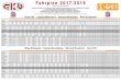 Fahrplan 2017/2018 - gkb.at · 10 JAHRE S-Bahn Steiermark Verkehrsbeschränkungen Anmerkungen Zug nummer Graz Hbf Graz Don Bosco Graz Puntigam Werndorf Hengsberg Wettmannstätten