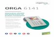 ORGA 6141 - cdn.ingenico.com 6141 • Das ORGA 6141 ist das erste stationäre eHealth Kartenterminal mit einem großen, farbigen TFT-Grafikdisplay für das deutsche Gesundheitswesen