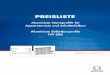 PREISLISTE - almatec.com · Gültig per 1. August 2016 Aluminium Normprofile für Apparateroste und Schalttafelbau PREISLISTE Aluminium Normprofile für Apparateroste und Schalttafelbau