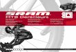 95-7618-001-000 RevA MTB Derailleurs EManual · (Direct Mount) baja Lage directe montage ([(Ynl 3-xKI NOTICE If you have a Low Direct Mount style front derailleur, install it before
