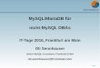 MySQL/MariaDB für nicht-MySQL DBAs - fromdual.com · Sun Microsystems kauft MySQL für USD 1 Mia, Apr 2008