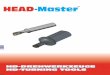 HEAD-Master - Home | Maier-Tools R G-01 G Inhaltsverzeichnis Index 6081 Multi-Turn Drill 90 Seite / Page G-03 - G-04 Technische Daten Multi-Turn Drill Seite / Page G-05 - G-10 Technical