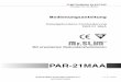 PAR-21MAA - mitsubishi-les.info · MITSUBISHI ELECTRIC MITSUBISHI ELECTRIC EUROPE B.V. AIR CONDITIONING Art.-Nr.: 169569 Bedienungsanleitung Kabelgebundene Fernbedienung PAR-21 MAA