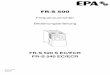 Frequenzumrichter Bedienungsanleitung - EPA GmbH · dürfen nur von MITSUBISHI ELECTRIC empfohlene Zusatz- bzw. Erweiterungsgeräte in Ver- Erweiterungsgeräte in Ver- bindung mit