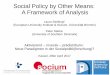 Social Policy by Other Means: A Framework of Analysis · Konventionelle Sozialpolitikforschung Moderne Klassiker (EspingAndersen 1990, Pierson 1994, Huber und Stephen 2001) fokussieren