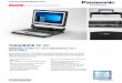TOUGHBOOK CF-33 - Panasonic Business · Panasonic empfiehlt Windows 10 Pro. ROBUST UND VIELSEITIG Änderungen vorbehalten bei technischen Spezifikationen Das neueste Detachable-Gerät