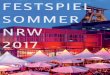 festspiele nrw 2017 - bunkverlag.de · Igor Levit F o t o: F e l i x B r o e d e Festspiele Klavierfestival Ruhr 5. 5.–20. 7. Diverse Locations im Ruhrgebeiet KONZERTLOCATIONS Schlösser,