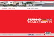 JUNG - easy-trailing.de · Standard pneumatic tyre for solid ground or lug pattern traction tyre for diffi- cult ground conditions Smart new look, access to inner technical workings