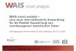 WAIS smart analysis– eine neue internetbasierte Anwendung ... · WAIS smart analysis– eine neue internetbasierte Anwendung für die flexible Auswertung von raumbezogenen statistischen
