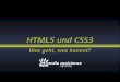 HTML5 und CSS3 - downloads.webdevfulda.dedownloads.webdevfulda.de/2010/05/Ralf_Niedling_-_HTML5_und_CSS3.pdf · Was noch? HTML5 und CSS3 - Was geht, was kommt? Web Fonts Lorem ipsum