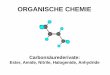 ORGANISCHE CHEMIE - chemie.boku.ac.at · R´ H+ RC OH O + H + R´-OH 2 O Beispiel: Spaltung von Essigsäureethylester H C 3 C OC 2 H 5 O H+ H C 3 C OH O + H 2 O + C 2 H 5 OH. Reaktionen