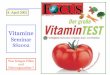Vitamine - pwe.no-ip.orgpwe.no-ip.org/pharma/chemie/docs/vitamine1.pdf · 2 Entdeckung der Vitamine Einteilung (historisch) man isolierte eine lipophile und eine hydrophile Fraktion
