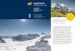 Jungfraujoch · zum Jungfraujoch, dem höchstgelegenen Bahnhof Europas. EN Our new comfort trains will take you to the Jungfraujoch, the highest railway station in Europe, at halfhourly