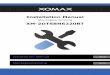 Installation Manual - xomax.de · XOMAX XM-2DTSBN6220BT Installation Manual Montageanleitung ENGLISH DEUTSCH. 2 DE Thema: XOMAXXOMAX M-2DTSBN6220BT1 DIN Autoradio Vielen Dank für