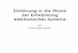 Physik der Entwaermung - Norel GmbH · Einführung in die Physik der Entwärmung elektronischer Systeme Von Franz Adamczewski