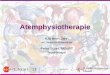 Atemphysiotherapie - congrex.ch · Atemphysiotherapie –Therapeutensuche • Schweizerische Arbeitsgruppe für Physiotherapie bei cystischer Fibrose. • Schweizerische Vereinigung