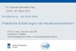 12. Wound Specialist Day Zürich, 30. März 2017 Wunddeckung ... · A prospective randomized comparative parallel study of amniotic membrane wound graft in the management of diabetic