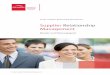 Supplier Relationship Management - gexso. Ziel der BearingPoint-Studie Supplier Relationship Management