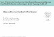 Neues Masterstudium Pharmazie - KAV · Impfen Grundlagen integriert in externe Seminarwoche in Kooperation mit pharmaDavos (2. Semester: 3 Halbtage) Injektionstechnik inkl. Kurs BLS_AED