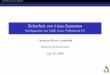 Sicherheit von Linux-Systemen - uni- .Sicherheit von Linux-Systemen Sicherheit von Linux-Systemen