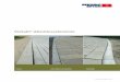 Verkalit -Abschlusselemente · Spurwegplatten aus Beton liefern und mit 4 mm (3-5 mm) Fugen unter Beachtung der DIN 18 318 und ZTV P-StB fach- gerecht nach Verlegeplan verlegen, verfugen