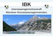 Referat Not Carl Präs IBK 29.10.2016 in Chur -Stärkt der ... · Bedeutung der Konzessionsgemeinden für den Kanton Graubünden Seit 1960 sind die Bündner Konzessionsgemeinden eine