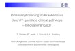 Prozessoptimierung im Krankenhaus durch IT-gestützte ...gor-hcm.de/wp-content/uploads/2016/06/GOR-HCM_2008_vortrag-richter.pdf · Chirurgie Universitätsklinik Homburg Prozessoptimierung