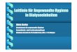 Leitlinie für Angewandte Hygiene in Dialyseeinheiten · b Word Dokument als Anhang zur Verwendung als geschützt PDF Datei. Beispiel : 8. Verpflegung 8.1 Ziel und Begründung 