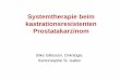 Systemtherapie beim kastrationsresistenten Prostatakarzinom · Tannock et al. N Engl J Med 2004 . Berthold et al. J Clin Oncol 2008 . Docetaxel als Erstlinien-Chemotherapie: Resultate
