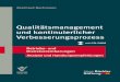 Qualitätsmanagement und kontinuierlicher Verbesserungsprozess · Reinhard Bechmann unter Mitarbeit von Silke Landerer Qualitätsmanagement und kontinuierlicher Verbesserungsprozess