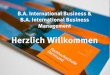 B.A. International Business & B.A. International Business ... Fachhochschule Dortmund University