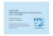 OpenLDAP Lightweight Directory Access Protocol V1.2 – 12.7 · l LDAP = Lightweight Directory Access Protocol ØUnterstützt einen "Verzeichnisdienst" (Directory Service) ØIn den
