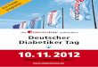 Die präsentiert: Deutscher Diabetiker Tag · Liebe Teilnehmer des Deutschen Diabetiker Tages, wieder einmal ist es soweit: Der Deutsche Diabetiker Tag in Hannover rückt näher