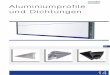 Aluminiumprofile und Dichtungen - doco-international.com · 80141 87014 87015-B 142 Aluminiumprofile und Dichtungen Lieferumfang : Stück Gewicht : 0,49 / mtr Material : Aluminium
