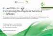 PromESSinG: PROMoting EcoSystem Services Tagung 2015...  Universit¤t f¼r Bodenkultur Wien Department