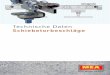 Technische Daten - Stahlhandel TechnDaten.pdf · Montagevarianten für Wandbefestigungen 6 Technische Daten Schiebetorbeschläge Wandbefestigung mit Doppelkonsole Wandbefestigung