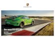 Der neue 911 GT3 RS ackTr sionAePci rpp Sound Package Plus, 8 Lautsprecher, 150 Watt Gesamtleistung mit integriertem Verstärker und digitalem Signalprocessing Gepäckraum und Ablagen