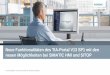 Neue Funktionalitäten des TIA-Portal V13 SP1 mit den neuen ... · PDF fileSIMATIC STEP 7 im TIA Portal - Intuitive und effiziente Bedienung Sammlung nützlicher Funktionserweiterungen