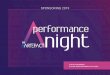 PN Sponsoring Paket 2019 DE RZ - performance-night.com · MOVING LIGHT-SPONSORSHIP-PAKET BEGRENZUNG AUF 3 MOVING LIGHT-SPONSOREN! 8 Frei Tickets Auslage Werbematerial Logo über Beamer
