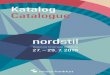 Katalog / Catalogue Nordstil Summer 2019 · likeable feature of Nordstil under Hamburg’s TV tower. Nordstil stands out because of the innovative products on display and the creative